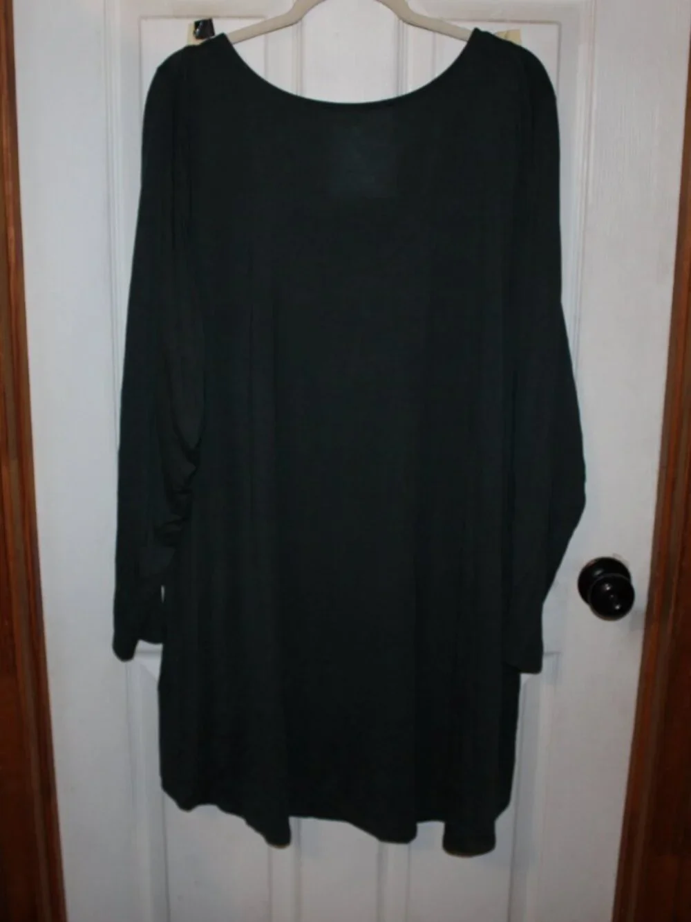 NWT Torrid Super Soft Hi/Low Tunic top Forest Green 4X(26W) Nice - Picture 7 of 7